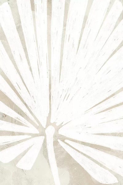 Pineapples: Linen Tropical Silhouette IV by June Erica Vess