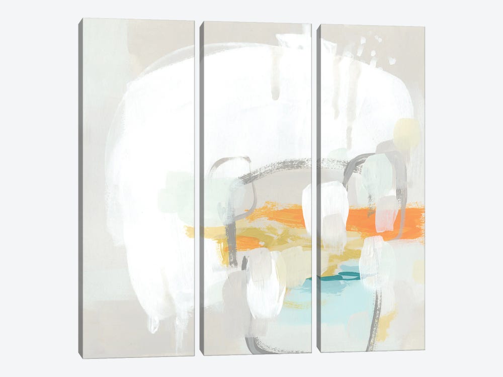 Stereo Fade IV by June Erica Vess 3-piece Canvas Wall Art