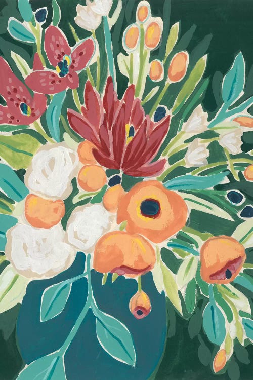 Blissful Bouquet I by June Erica Vess wall art