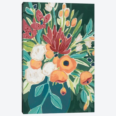 Blissful Bouquet I Canvas Print #JEV2336} by June Erica Vess Canvas Wall Art