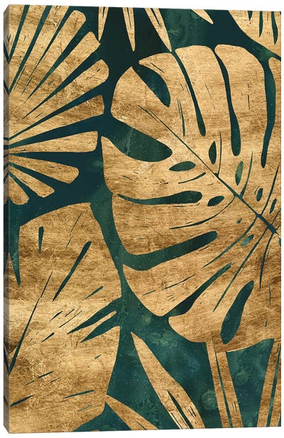 Emerald Jungle III Canvas Art Print - June Erica Vess