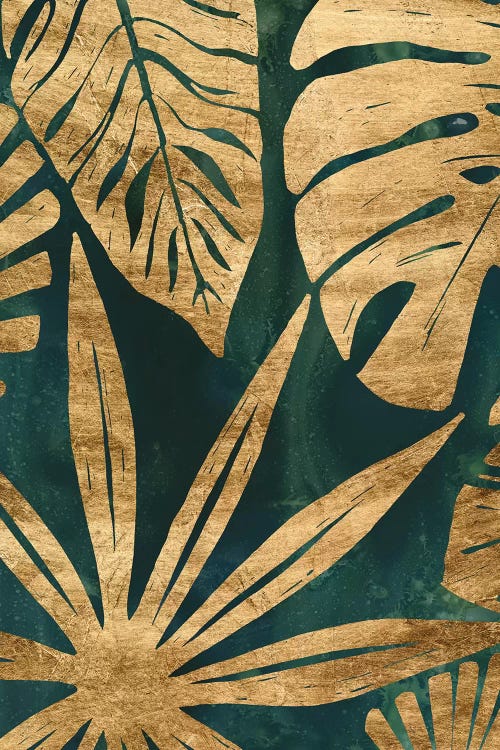 Emerald Jungle IV by June Erica Vess wall art
