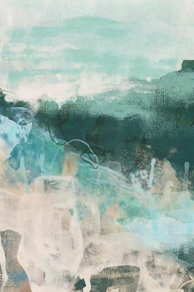 Emerald Vista I by June Erica Vess multi panel art