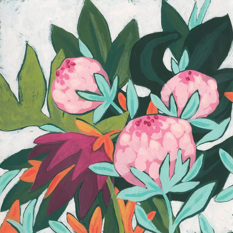 Jungle Jewel II by June Erica Vess wall art