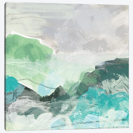 Ocean Hillside I Canvas Print #JEV2595} by June Erica Vess Canvas Art