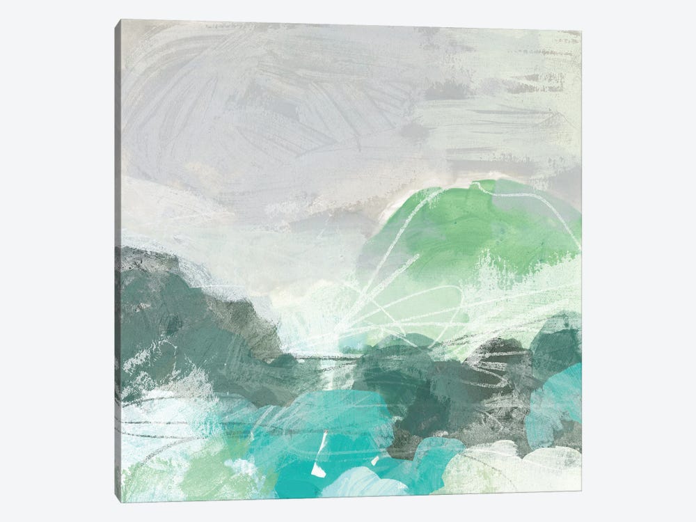 Ocean Hillside II by June Erica Vess 1-piece Canvas Artwork