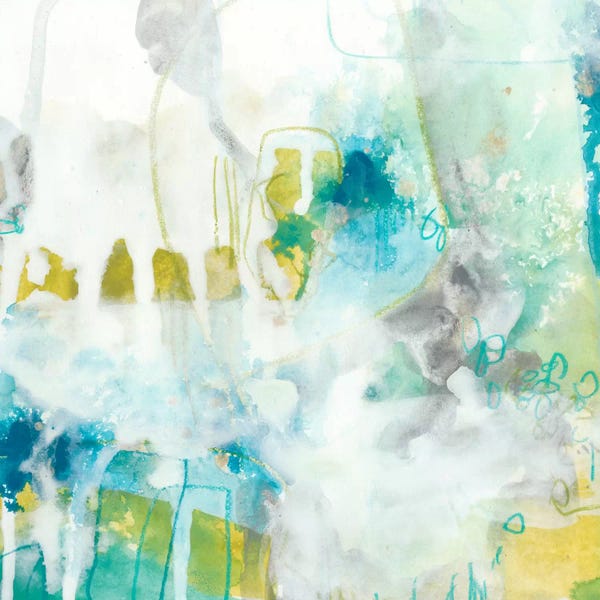 Abstract Watercolors: Aquatic Atmosphere IV by June Erica Vess