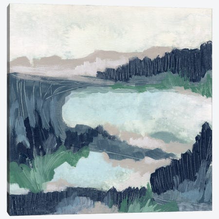 Blue Marsh Grove I Canvas Print #JEV2698} by June Erica Vess Canvas Artwork