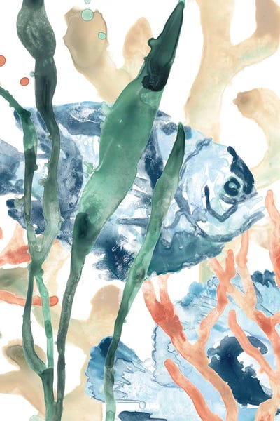 Fish: In the Kelp I by June Erica Vess