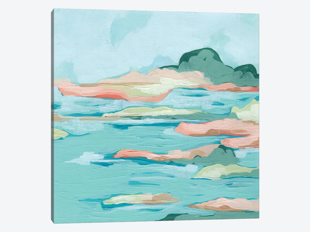 Seafoam Coast II by June Erica Vess 1-piece Canvas Print