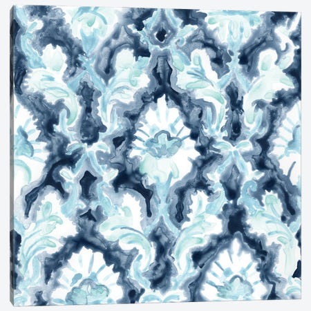 Azure Mosaic Tile IV Canvas Print #JEV2747} by June Erica Vess Canvas Print
