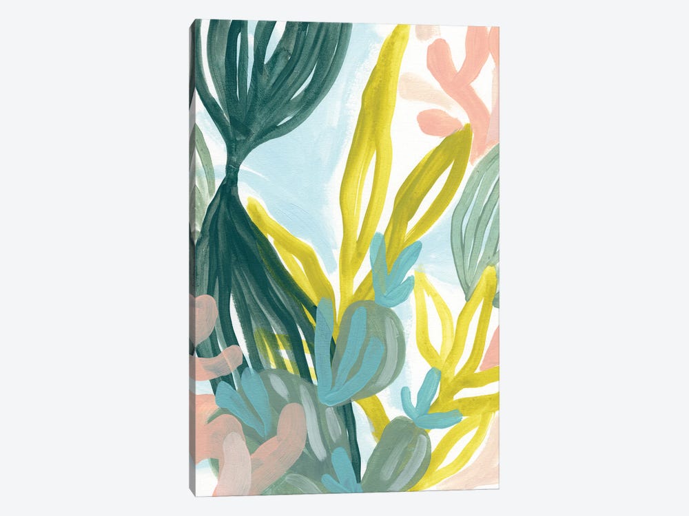 Coral Garden I by June Erica Vess 1-piece Canvas Wall Art