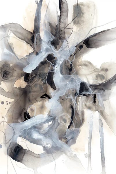 Large Modern Art - Canvas Prints: Electron Storm II by June Erica Vess