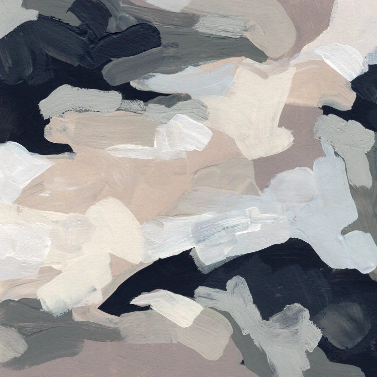 Monochrome Currents I by June Erica Vess wall art