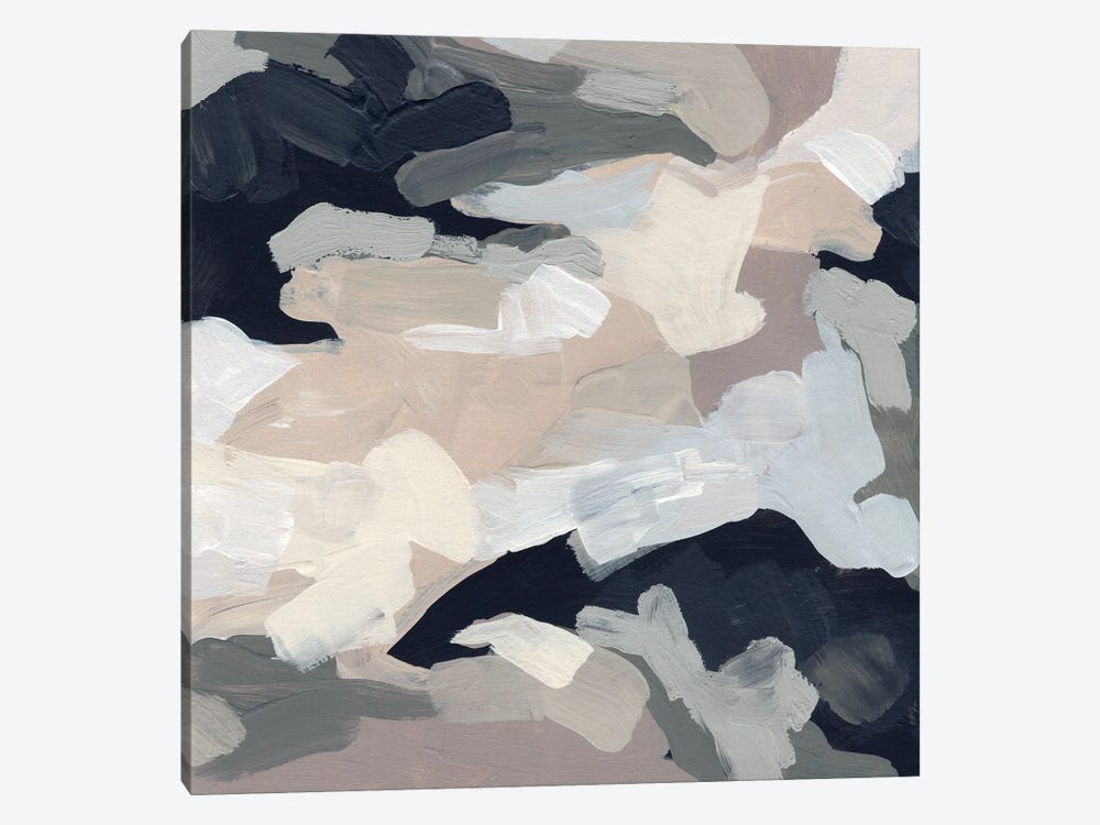 Monochrome Currents I by June Erica Vess 1-piece Art Print