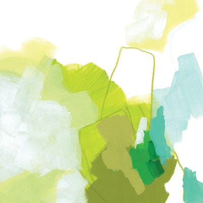 Seaglass Curio III by June Erica Vess multi panel art