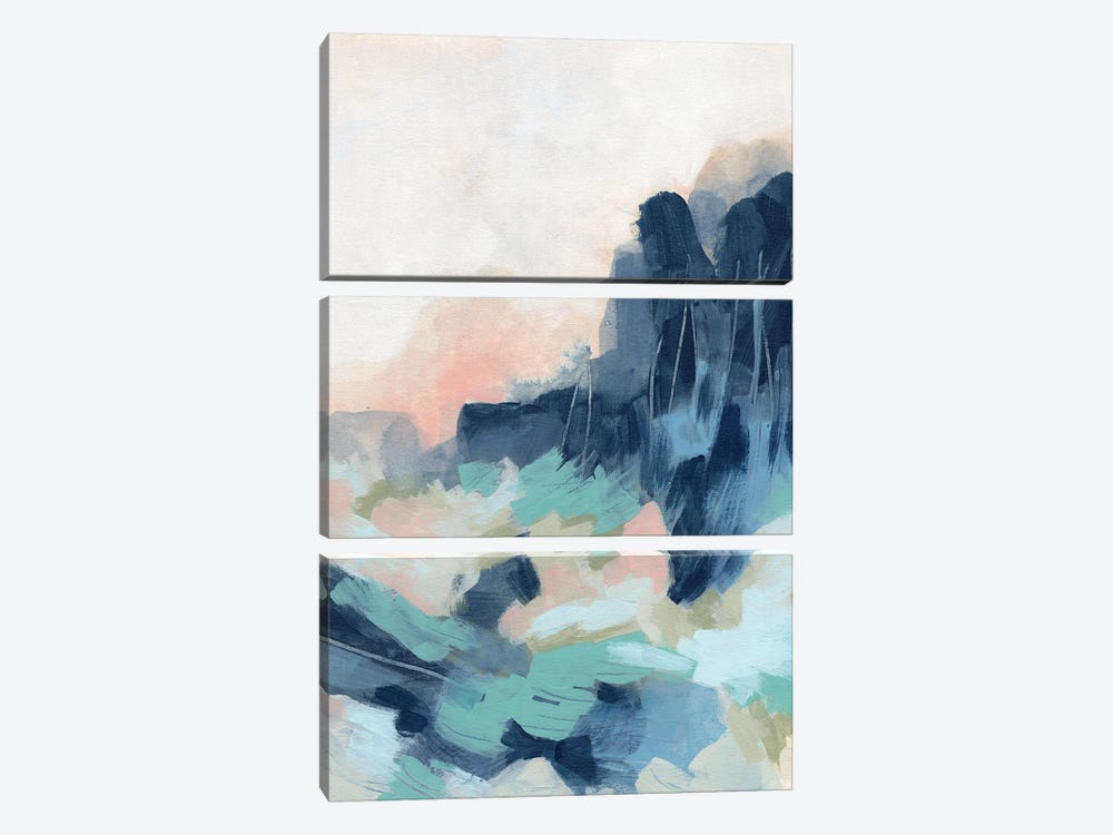 Sunset Surf II by June Erica Vess 3-piece Canvas Art Print