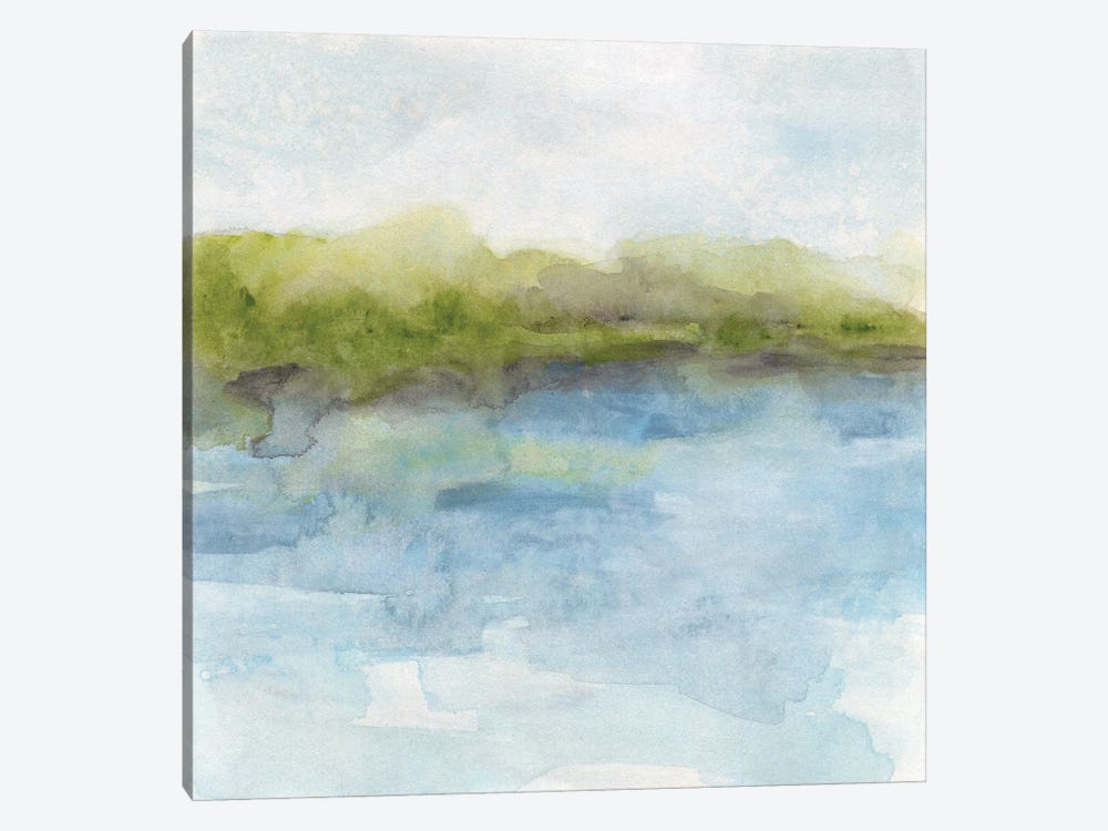 Watermark Shoreline I by June Erica Vess 1-piece Canvas Print