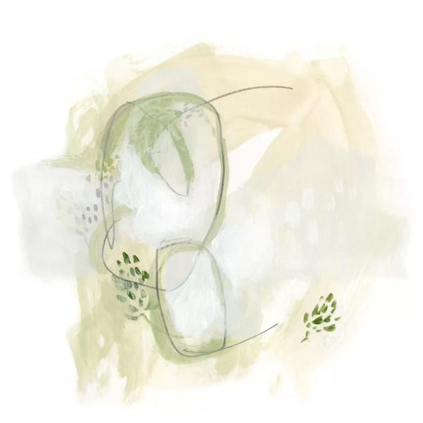 Abstract Watercolors: Intermezzo II by June Erica Vess