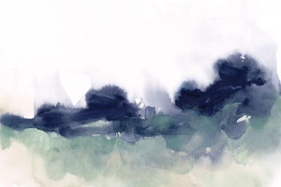 Lake Fog II by June Erica Vess multi panel art