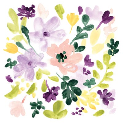 Lavender Meadow II by June Erica Vess canvas print