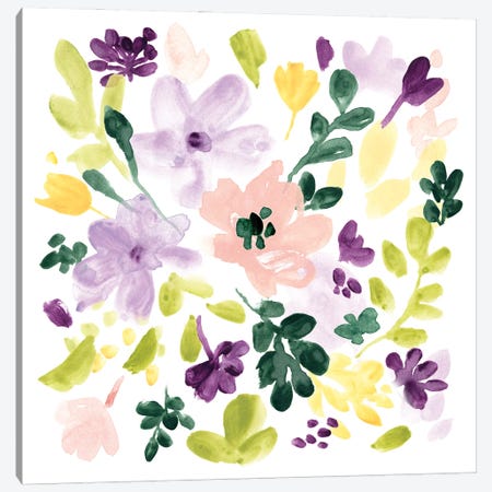Lavender Meadow II Canvas Print #JEV2982} by June Erica Vess Canvas Art