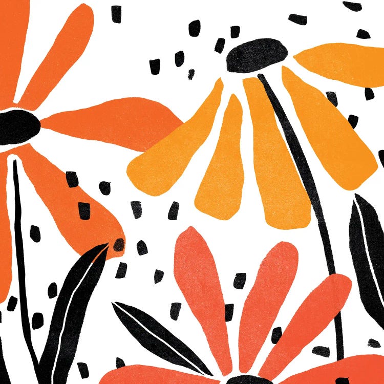 Modern Paper Garden I by June Erica Vess wall art