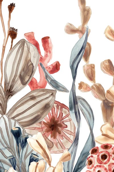 Ocean Chorus II by June Erica Vess multi panel art