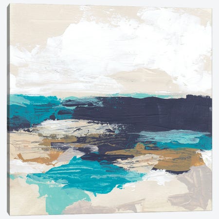 Palette Coast I Canvas Print #JEV3001} by June Erica Vess Canvas Wall Art
