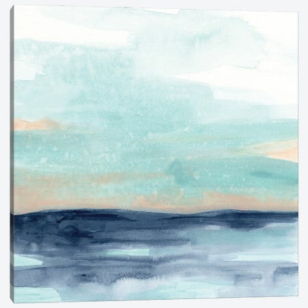 Ocean Morning Mist I Canvas Print #JEV3092} by June Erica Vess Canvas Art Print