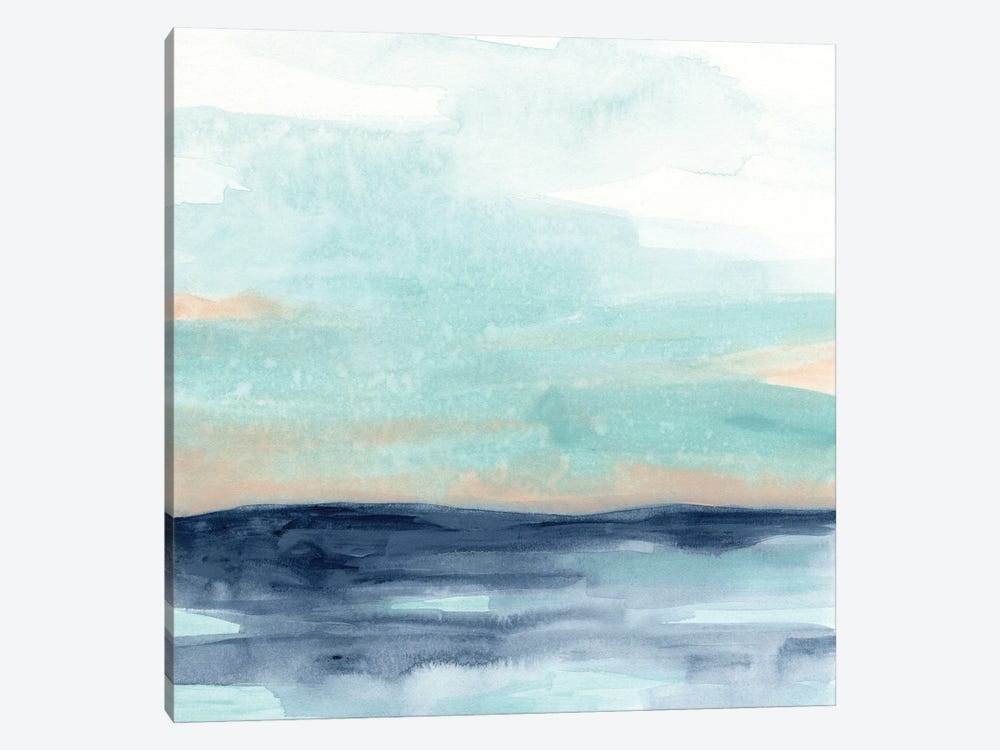 Ocean Morning Mist I by June Erica Vess 1-piece Canvas Artwork