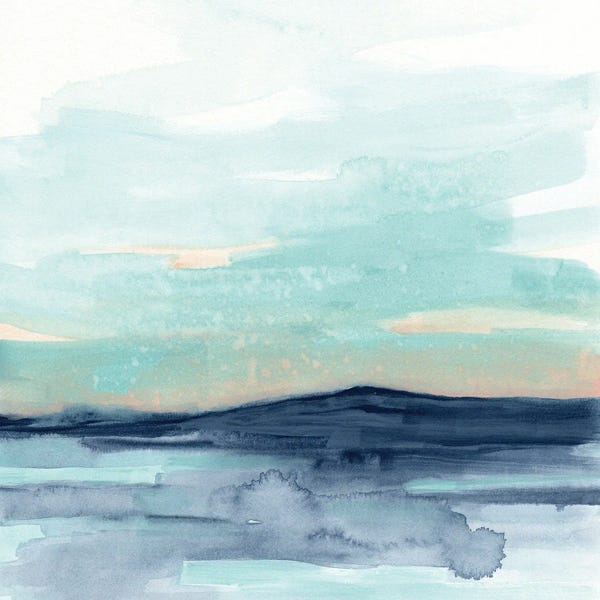 Coastal & Ocean Abstracts: Ocean Morning Mist II by June Erica Vess