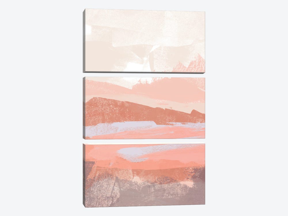 Dusty Desert II by June Erica Vess 3-piece Canvas Art Print