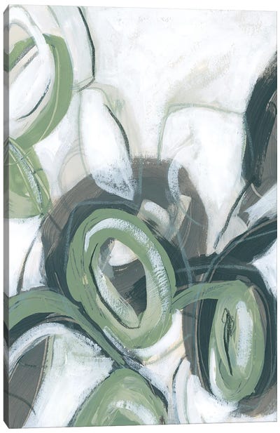 Green Cycle II Canvas Art Print - June Erica Vess