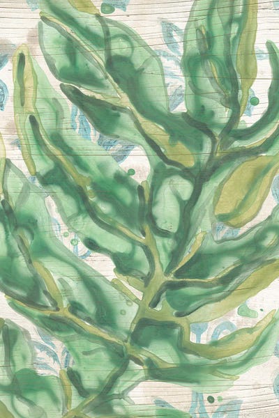 Palms & Patterns II by June Erica Vess canvas print