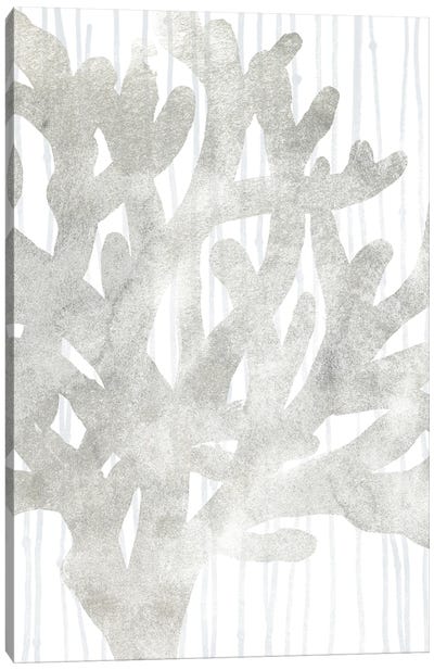 Quiet Coral I Canvas Art Print - June Erica Vess