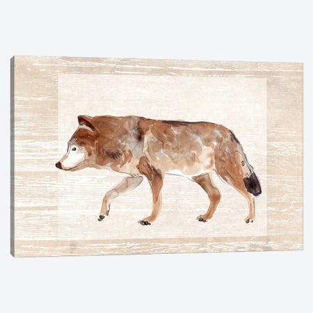 Rustic Barnwood Animals II Canvas Print #JEV3186} by June Erica Vess Canvas Art
