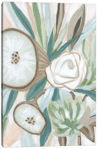 Sage Bouquet II Canvas Art Print - June Erica Vess