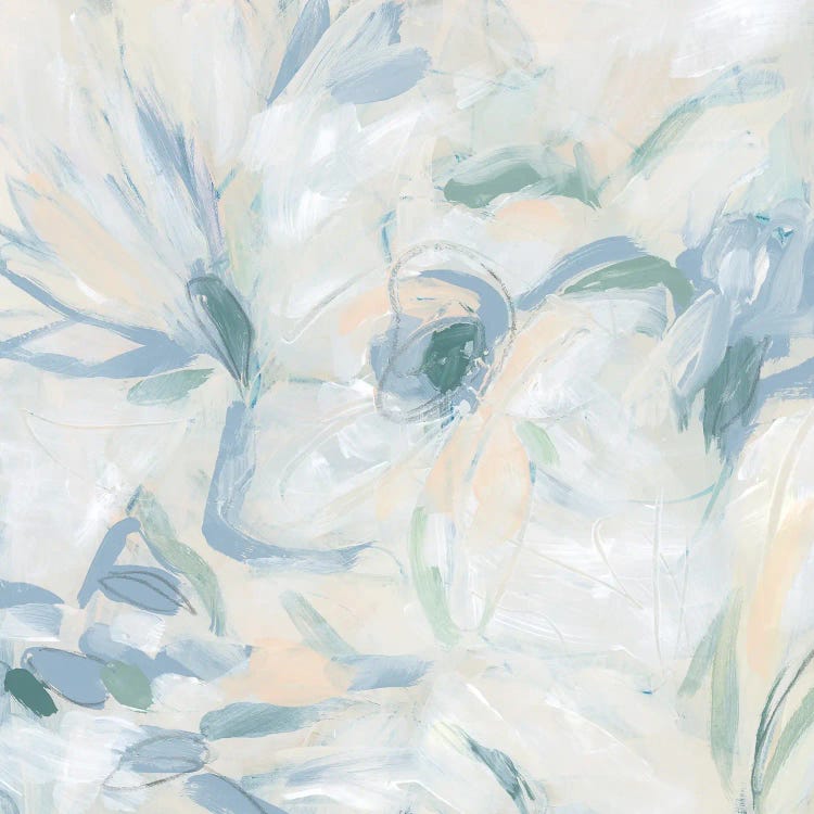 Abstract Flower Fresco I by June Erica Vess wall art