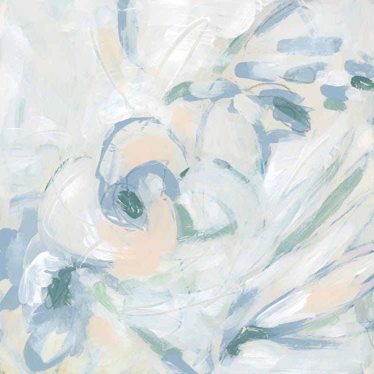 Abstract Flower Fresco II by June Erica Vess wall art