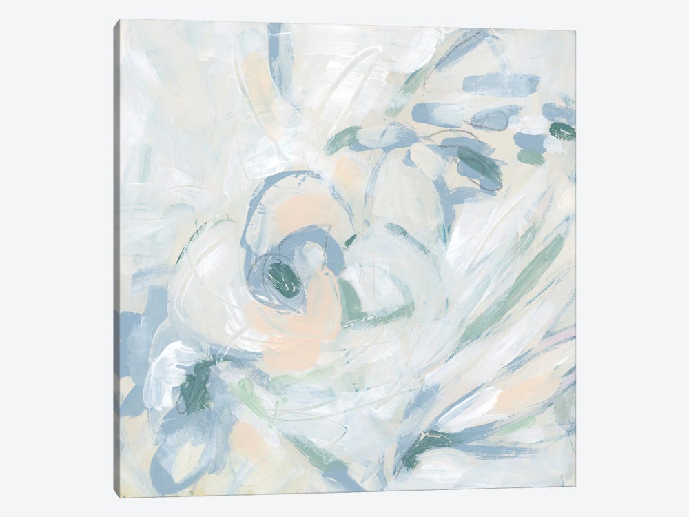 Abstract Flower Fresco II by June Erica Vess 1-piece Canvas Art Print