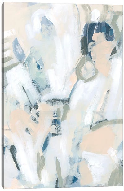 Blue Notes I Canvas Art Print - June Erica Vess