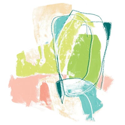 Chromatic Intent III by June Erica Vess framed wall art