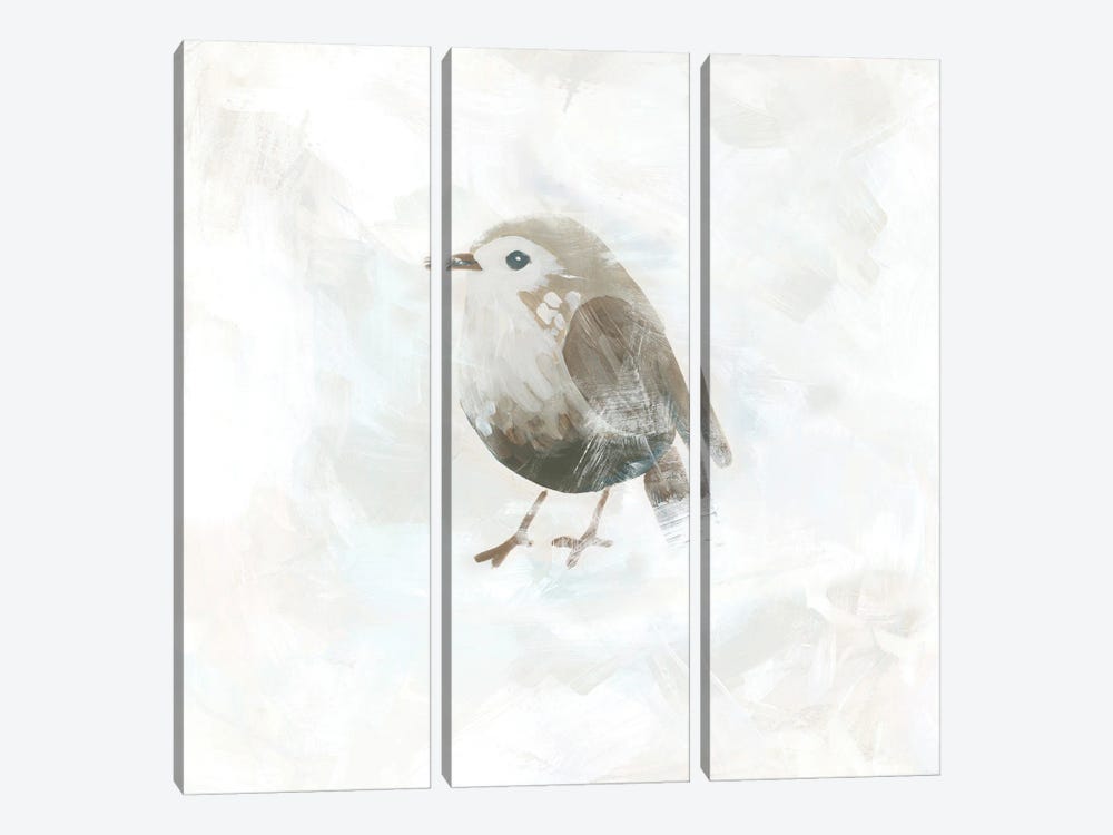Feathered Fresco IV by June Erica Vess 3-piece Canvas Print