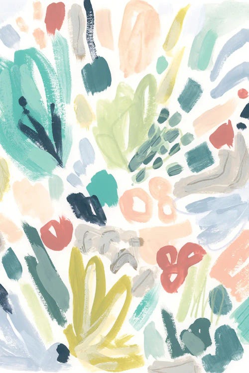 Garden Terrazzo I by June Erica Vess wall art