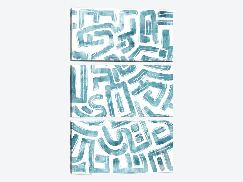 Labyrinth I by June Erica Vess 3-piece Art Print