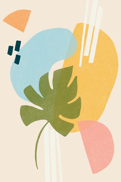 Memphis Symphony II by June Erica Vess multi panel art