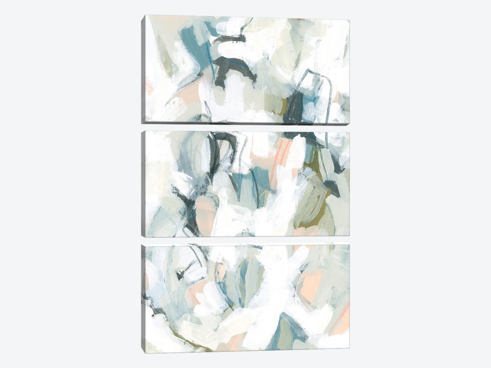 Pastel Equation II by June Erica Vess 3-piece Canvas Print