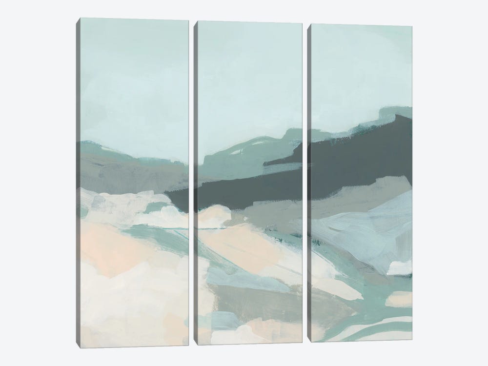 Plein Air Pastel I by June Erica Vess 3-piece Canvas Print