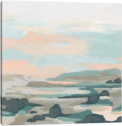 Stone Marsh Vista I Canvas Art Print - June Erica Vess